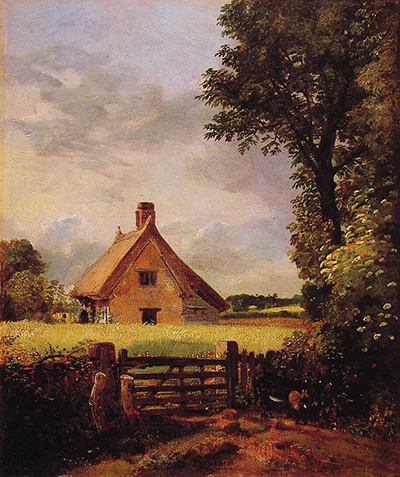 A Cottage in a Cornfield John Constable